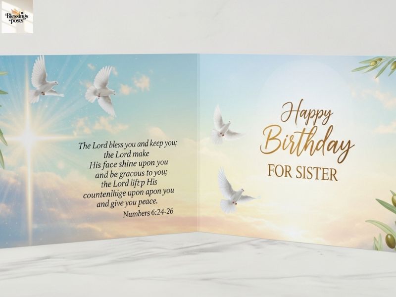 Christian Birthday Wishes for Sister