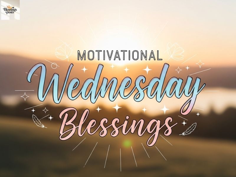 Motivational Wednesday Blessings
