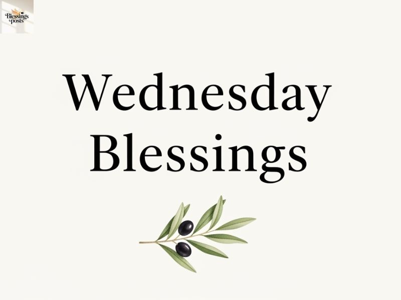 Wednesday Blessings Quote