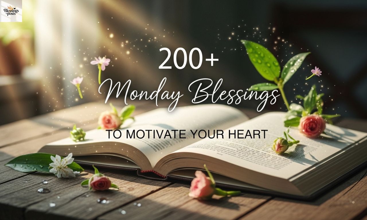 200+ Monday Blessings to Motivate Your Heart