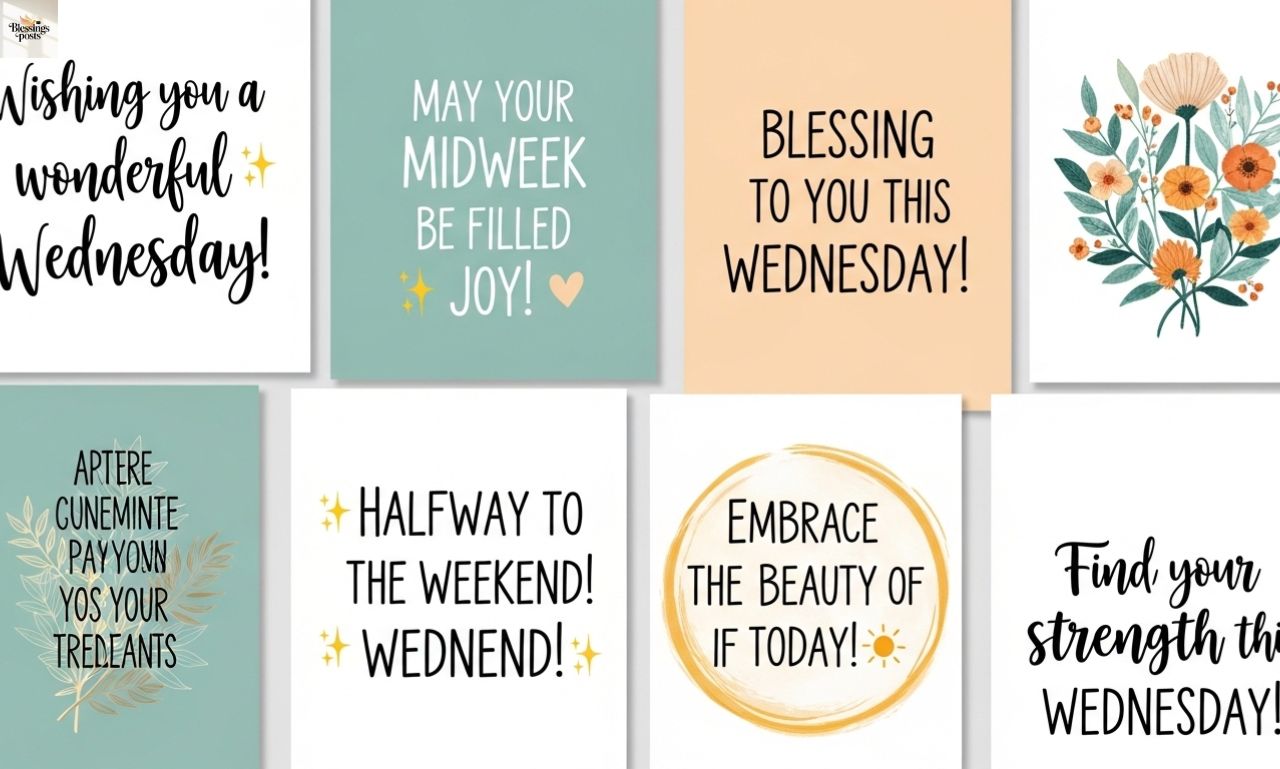300+ Wednesday Blessings Messages to Brighten Your Midweek