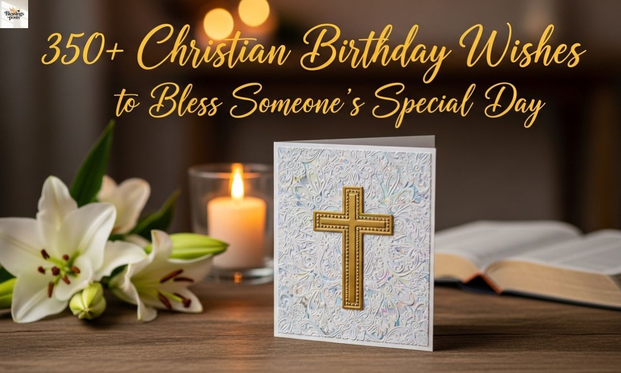 350+Christian Birthday Wishes to Bless Someone’s Special Day